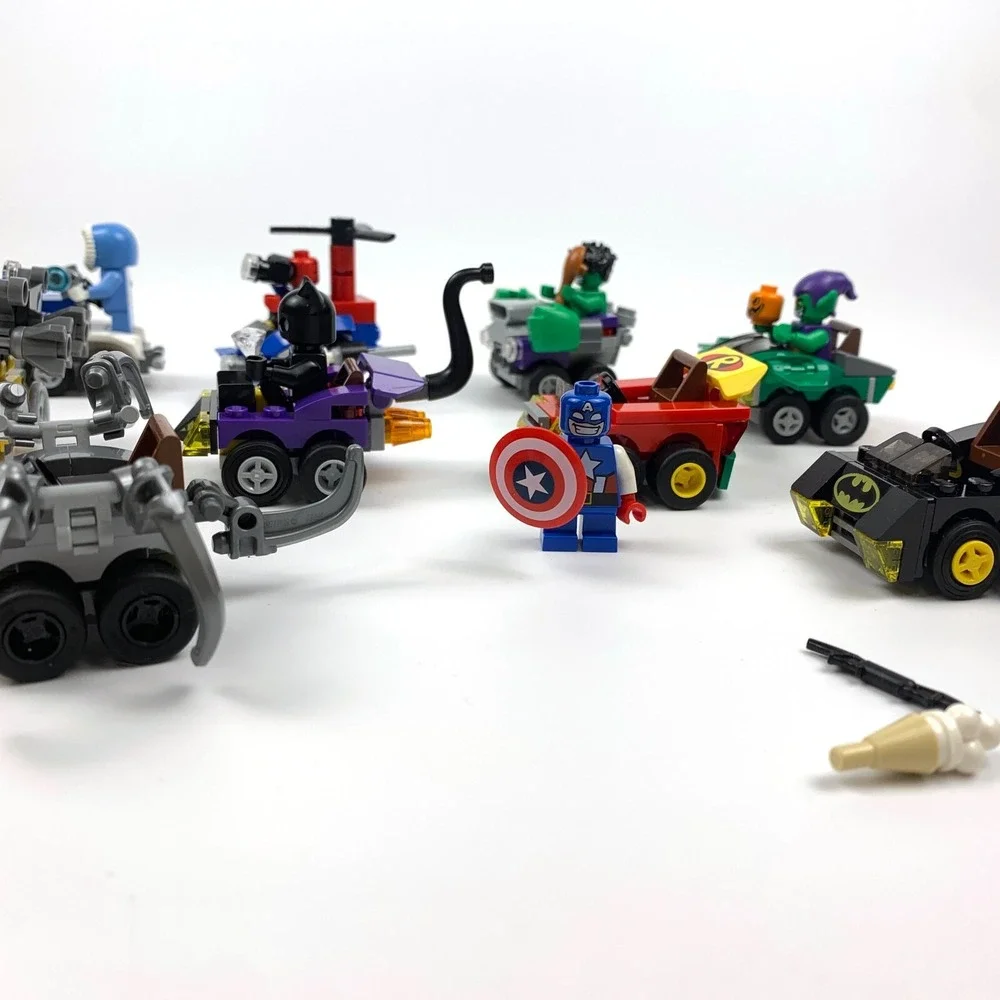 Lego Mighty Micros Marvel DC 76061 76062 76063 76064 76065 76066 Incomplete READ